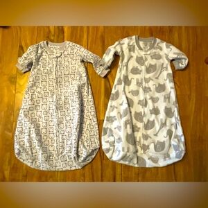 Carters Long Sleeve Sleep Sacks 6-9 Month